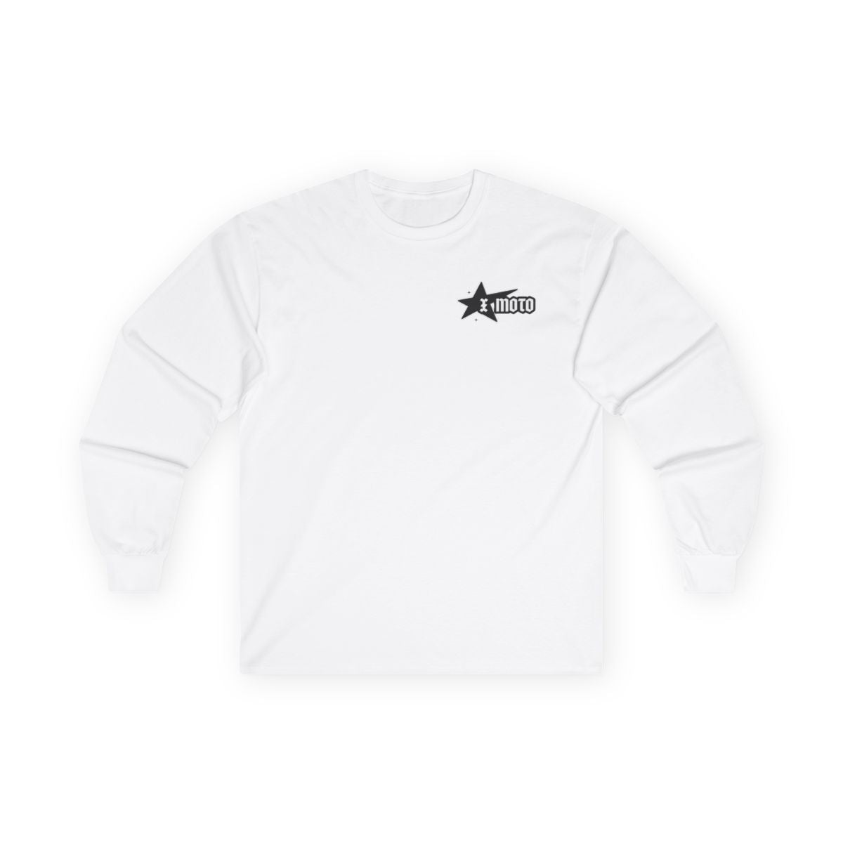 xmoto long sleeve shirt (white)