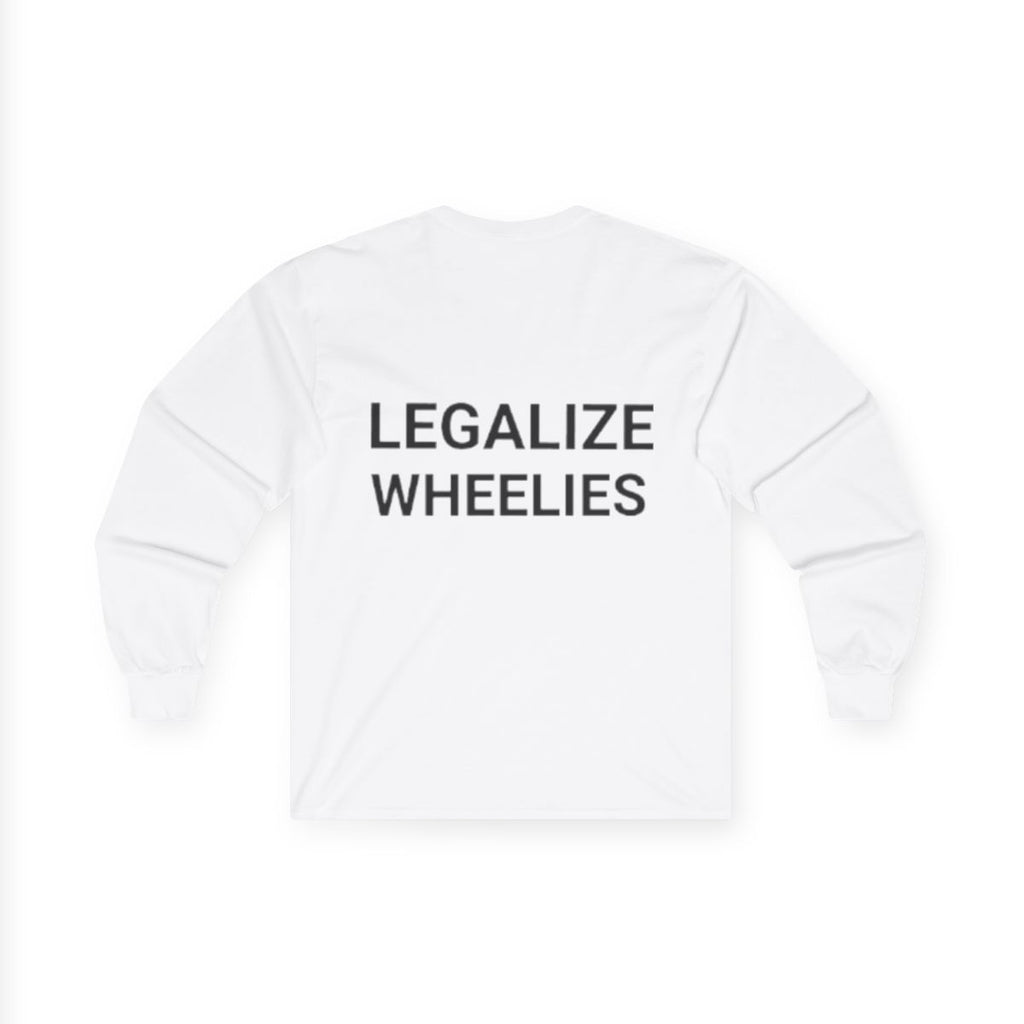 xmoto long sleeve shirt (white)