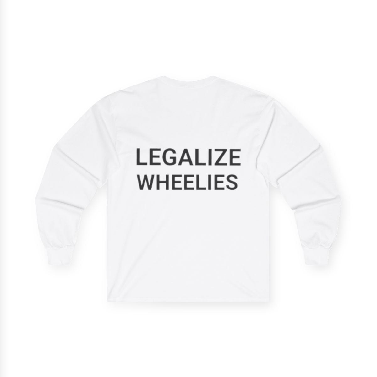 xmoto long sleeve shirt (white)