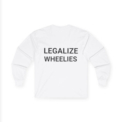 xmoto long sleeve shirt (white)
