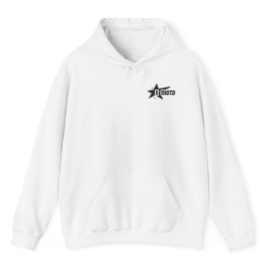 xmoto legalize wheelies hoodie (white)