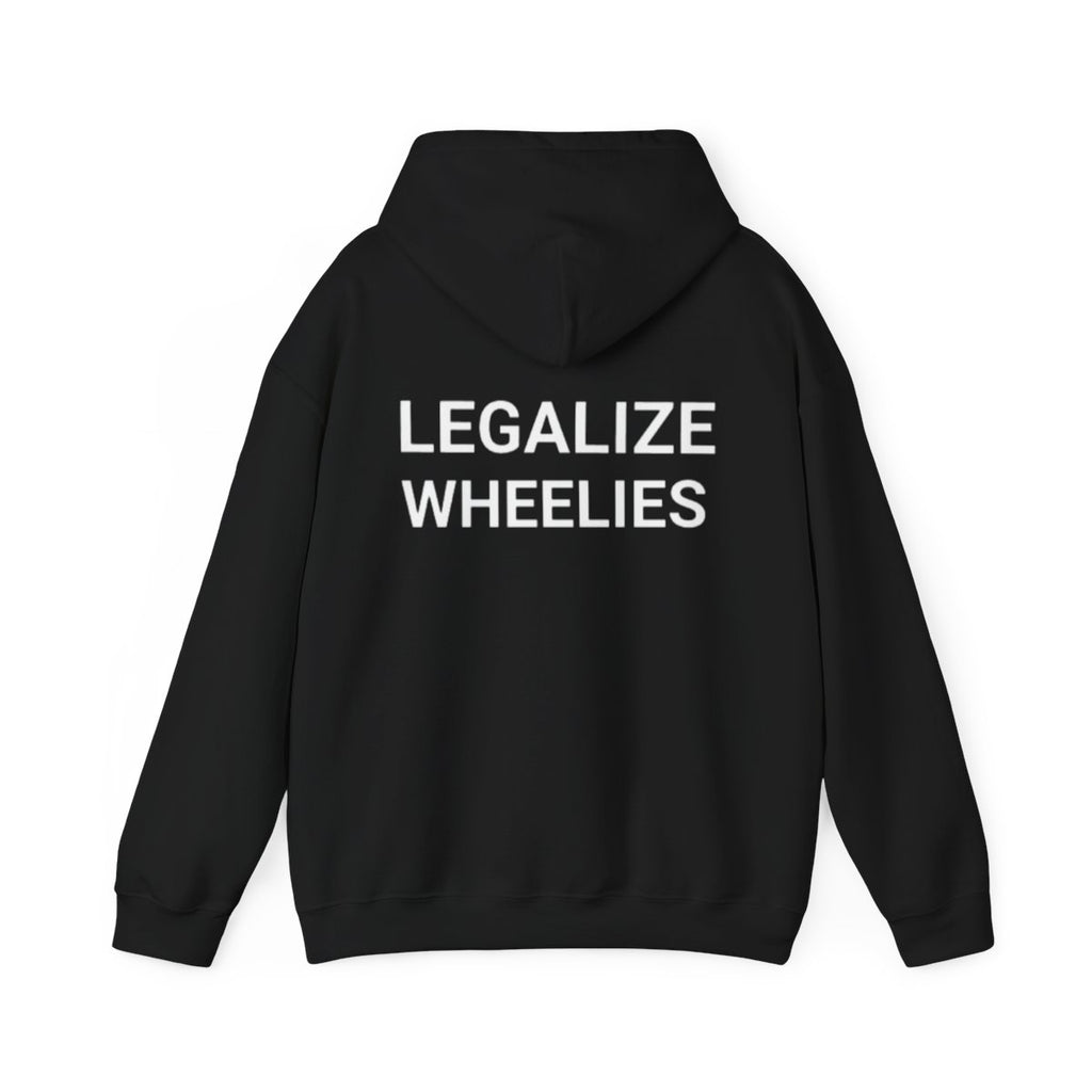 xmoto legalize wheelies hoodie (black)